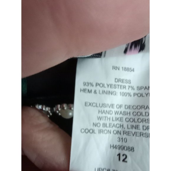 Rare Edition Green Velvet Girls size 12 Dress - Picture 5 of 6